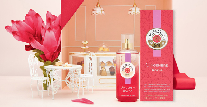 gingembre rouge roger Gallet